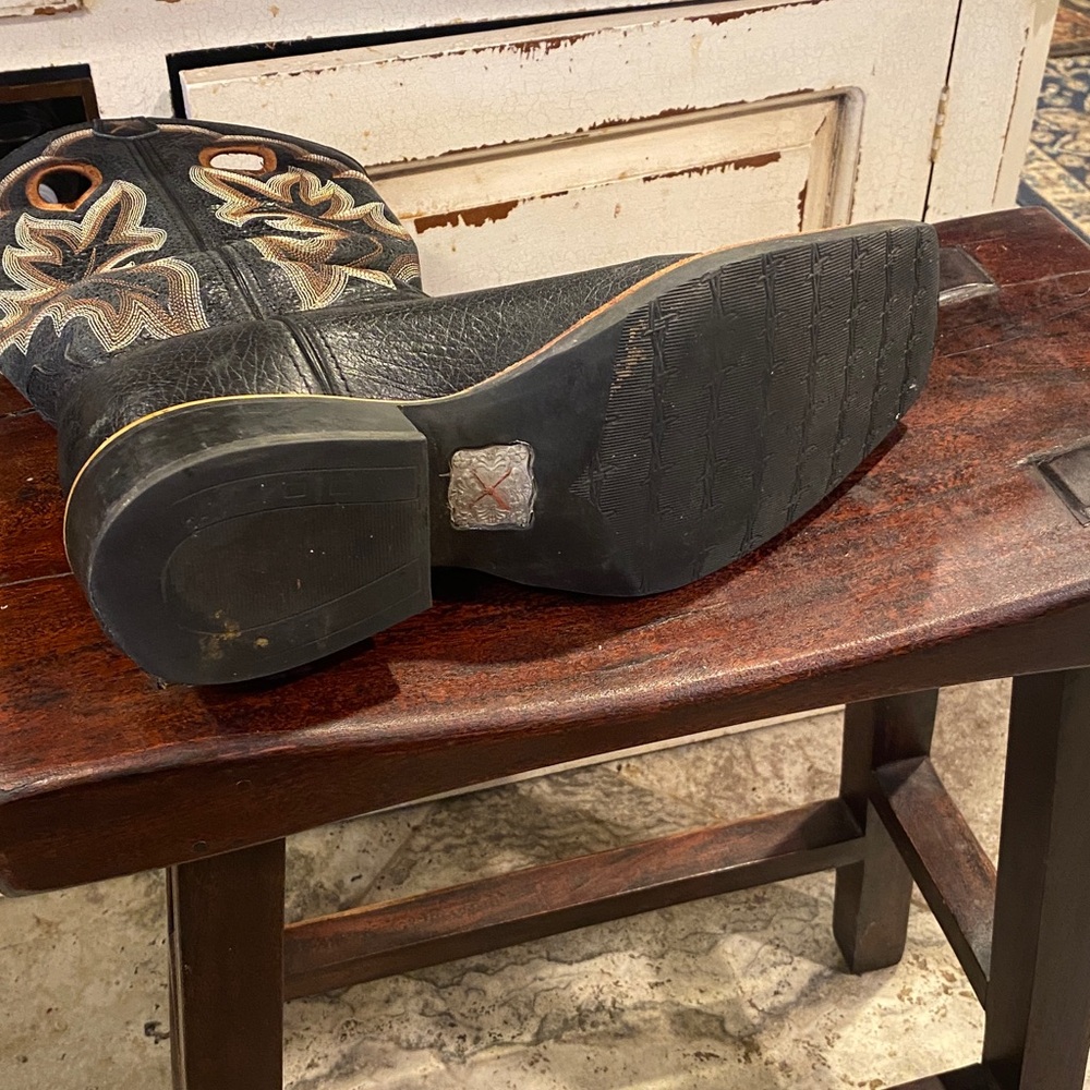 Black Twisted X Cowboy Boots size 12 - Picture 6 of 9